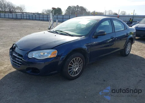 2006 Chrysler Sebring z USA, uszkodzony, nr VIN 1C3EL46X86N183737